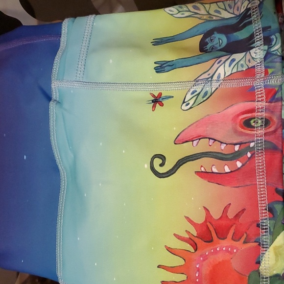 NWOT Shambhala 2023 Booty Shorts large - Picture 4 of 9